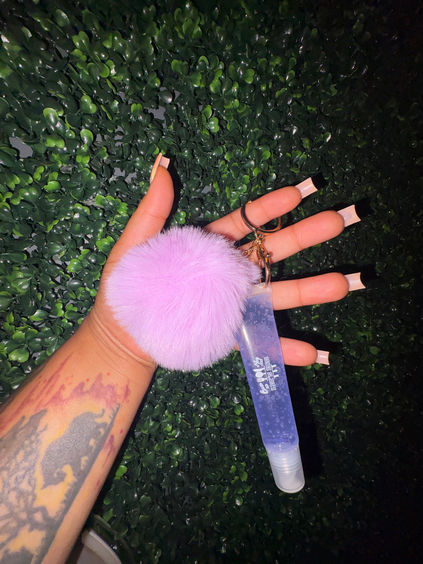 Grape Scented Lip Gloss w/Keychain