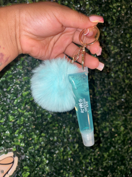 Aloe Vera Scented Lip Gloss w/Keychain