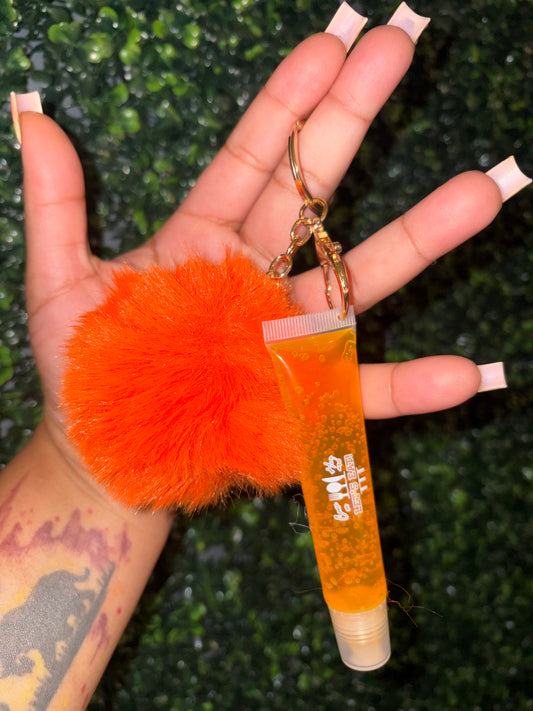 Mango Scented Lipgloss w/Keychain