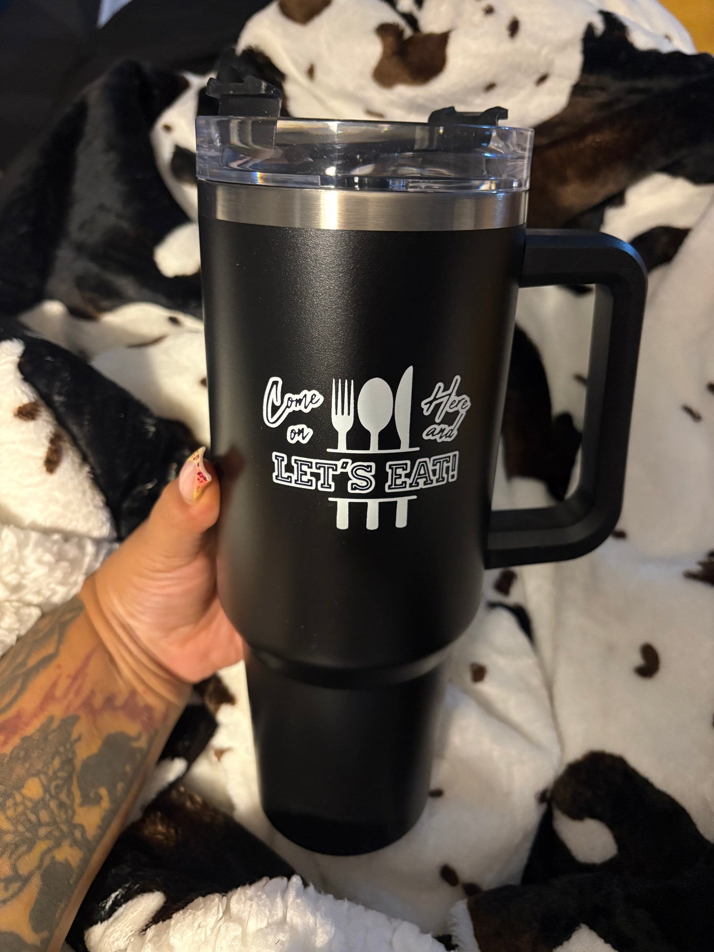 COME ON HERE & LETS EAT INSULATED 40oz TUMBLER