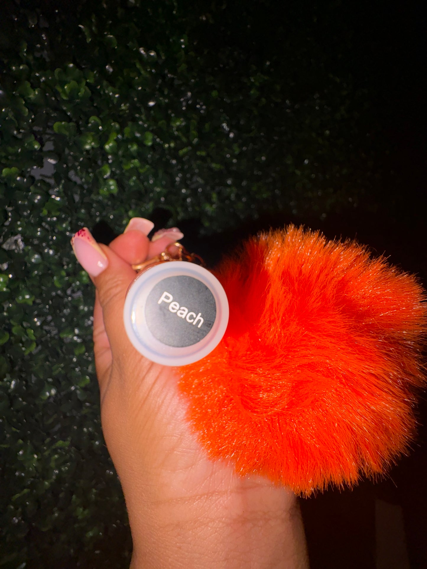 Peach Scented Lip Gloss w/Keychain